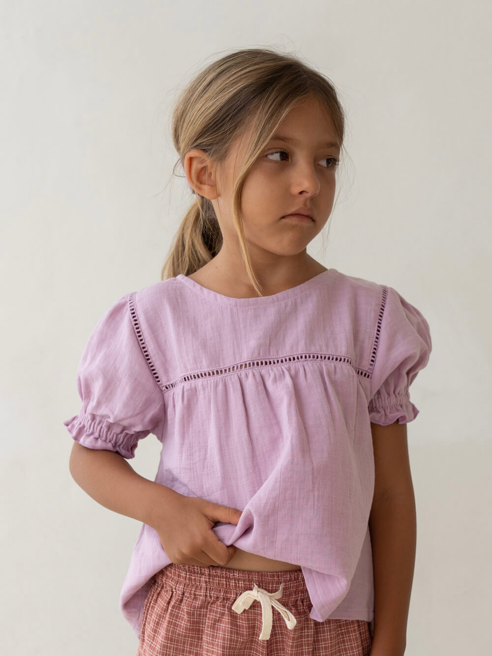 Clover Blouse - Mauve