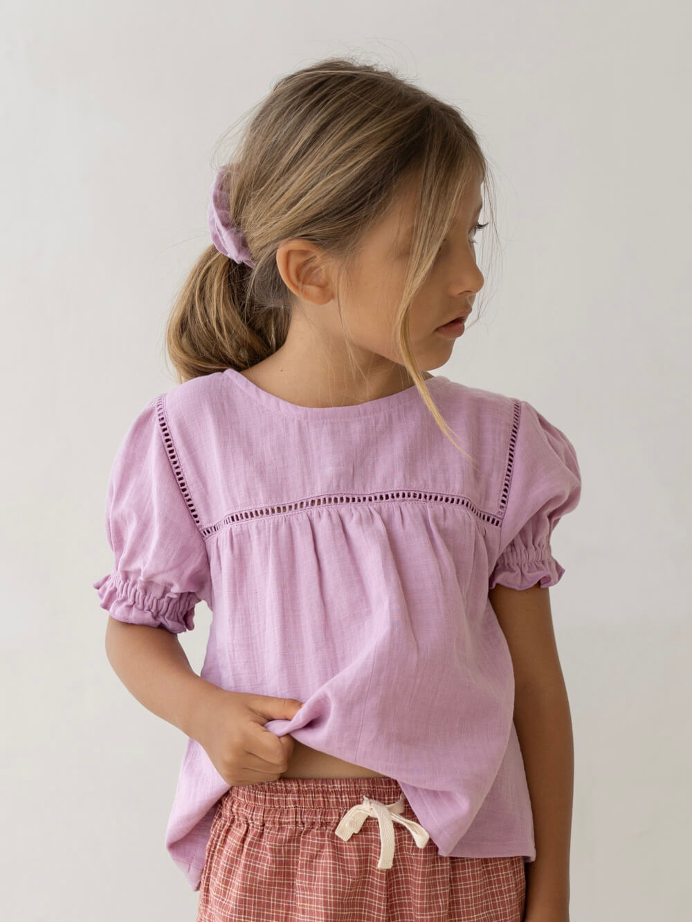 Clover Blouse - Mauve