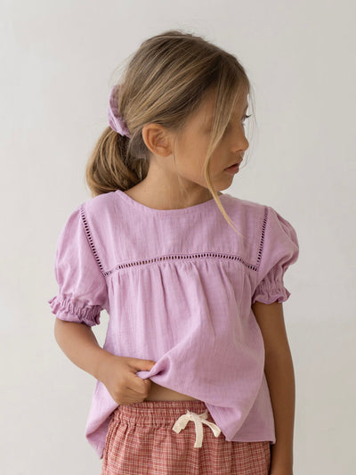 Clover Blouse - Mauve