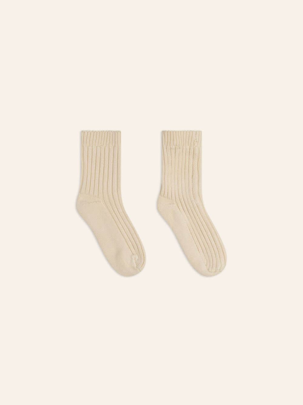 Knit Socks - Biscuit