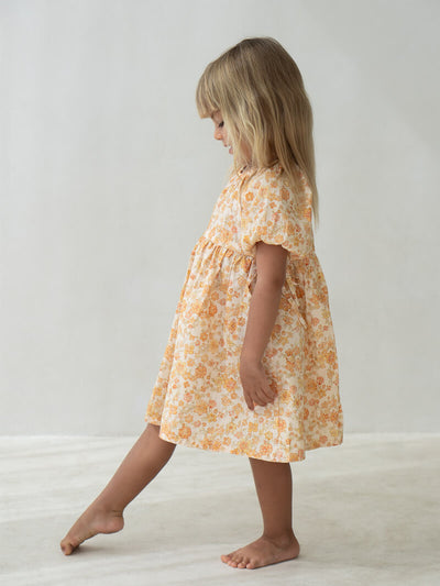 Florence Dress - Buttercup Print