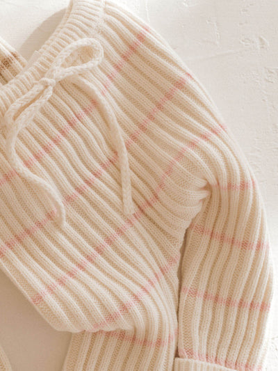 Joey Knit Pants - Pink Stripe