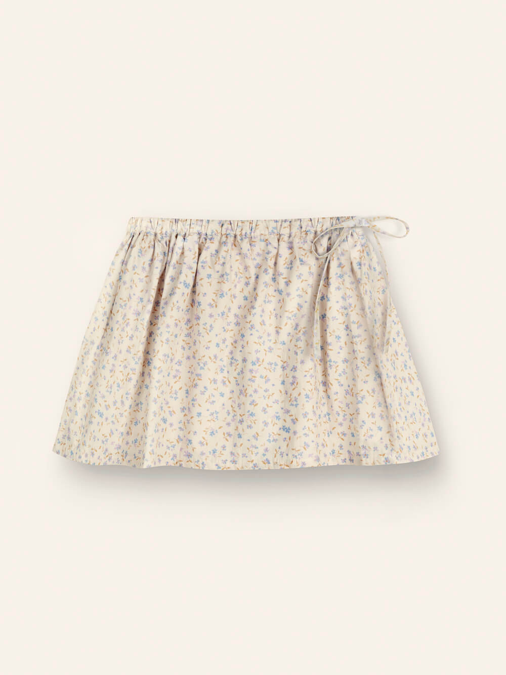 Lenni Skirt - Indigo Bloom Print