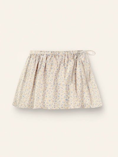 Lenni Skirt - Indigo Bloom Print
