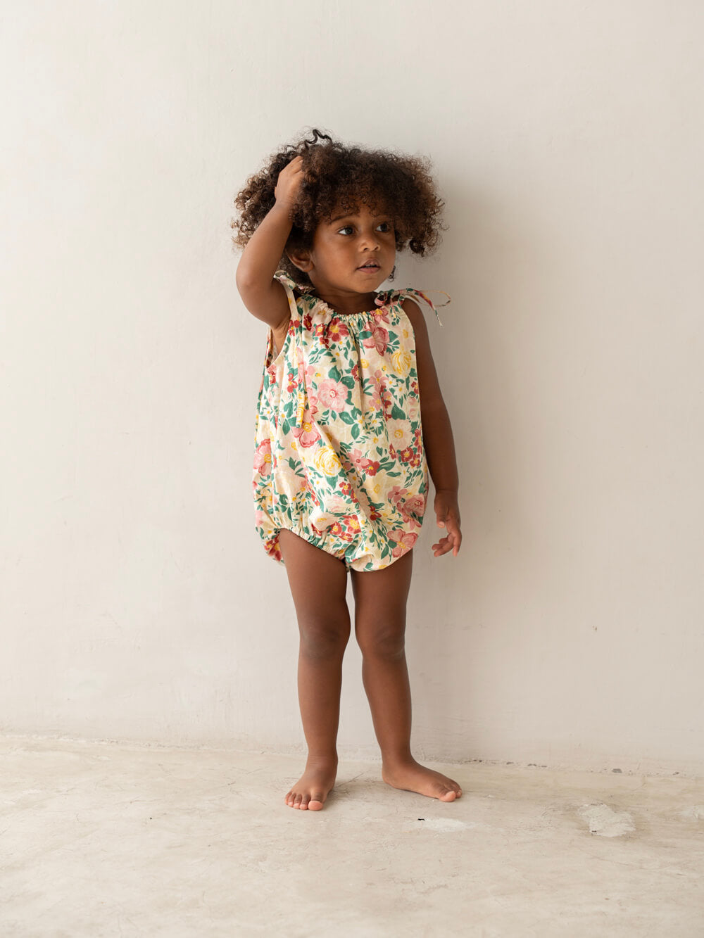 Lottie Romper - Garden Floral