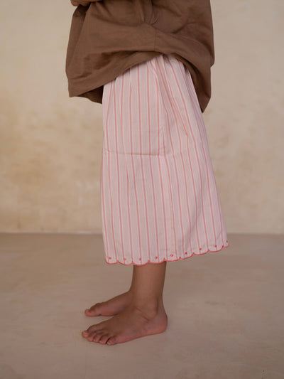 Fleur Pants - Pink Stripe