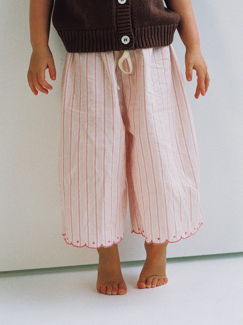 Fleur Pants - Pink Stripe