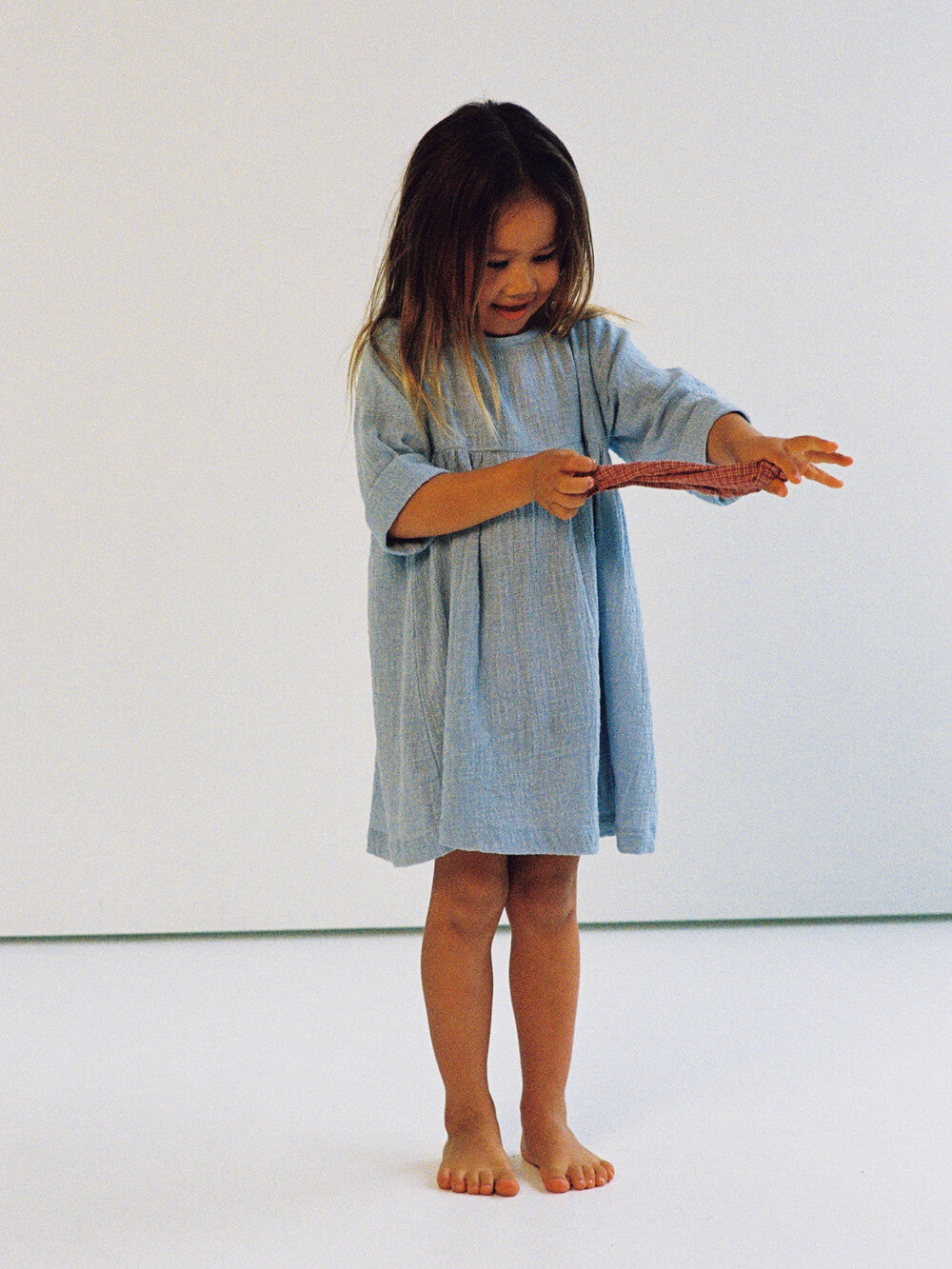 Koa Dress - Pale Indigo