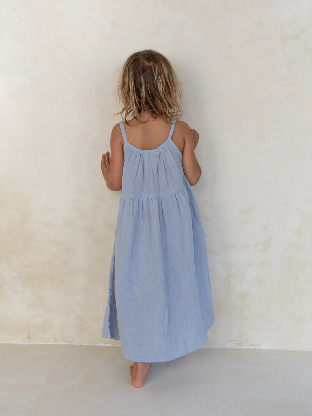 Darcy Dress - Pale Indigo