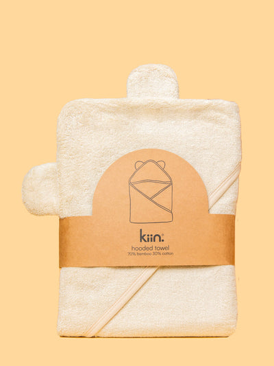 Hooded Towel - Ivory
