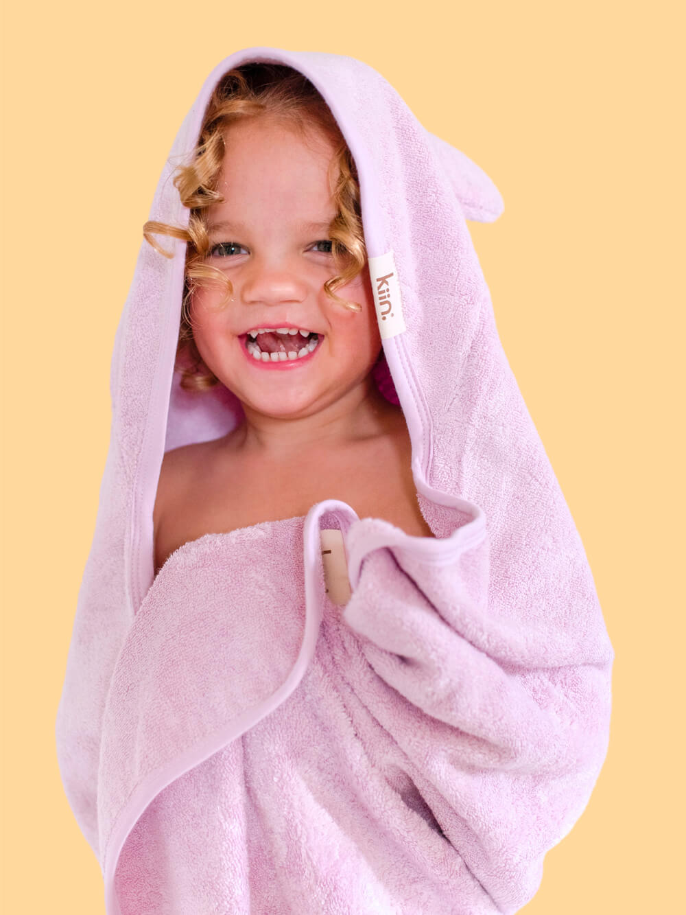 Hooded Towel - Lilac