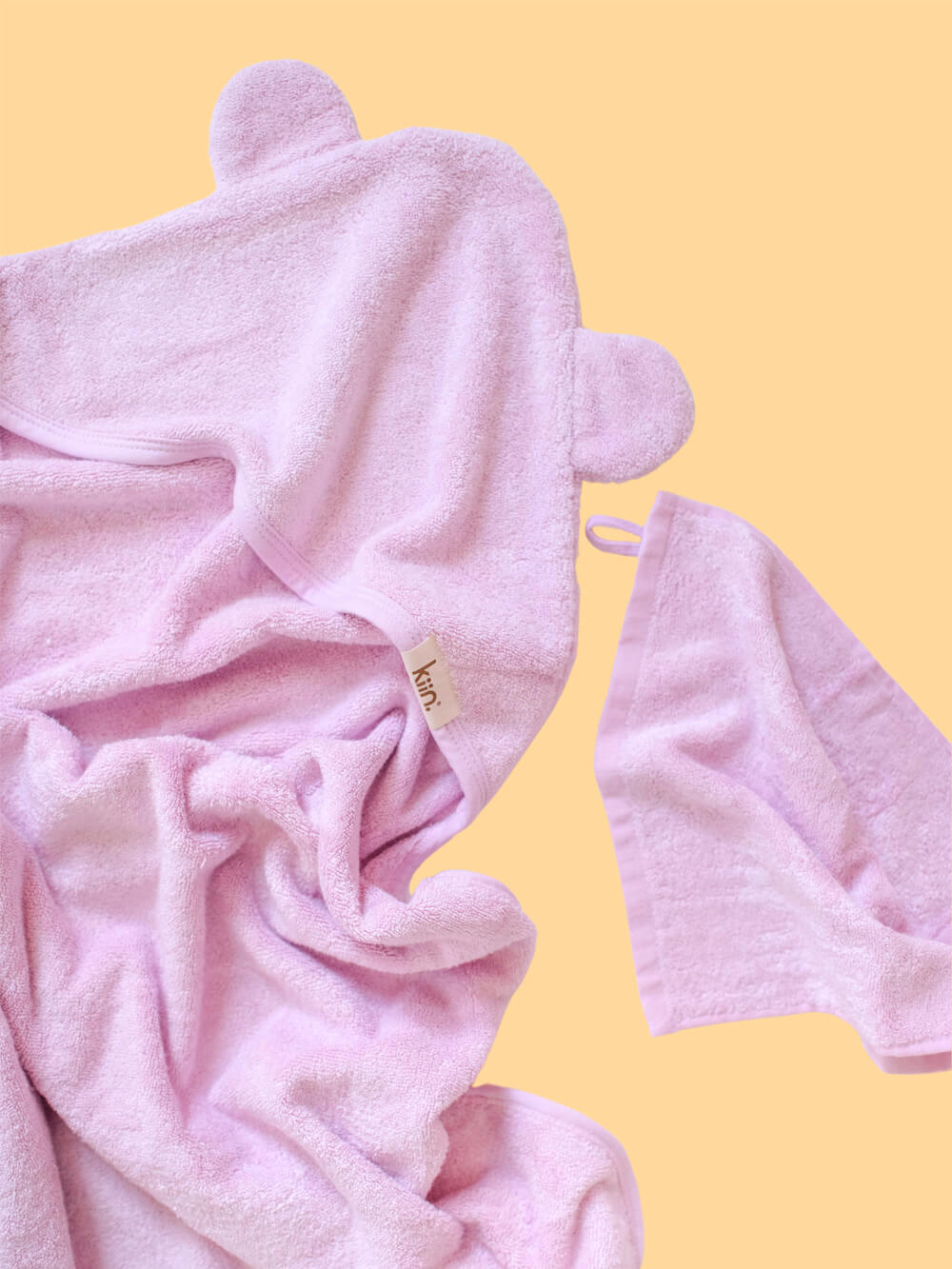 Hooded Towel - Lilac