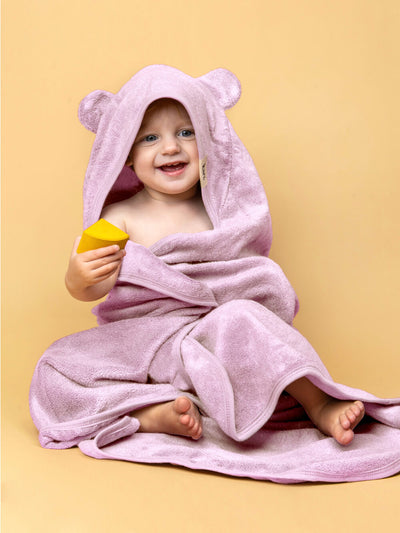 Hooded Towel - Lilac