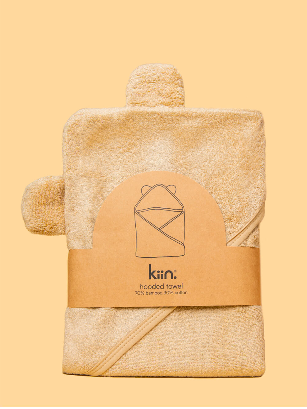 Hooded Towel - Oat