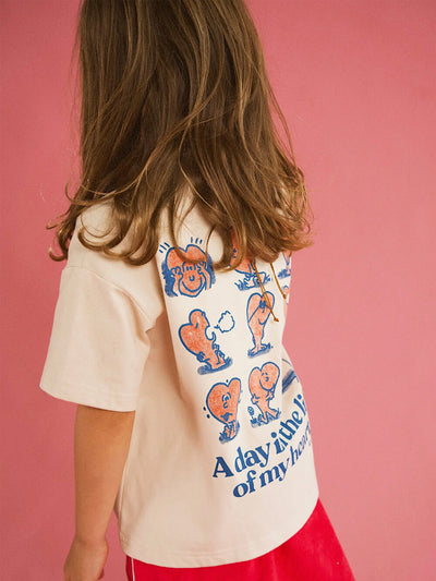 Heart Tee - Cream