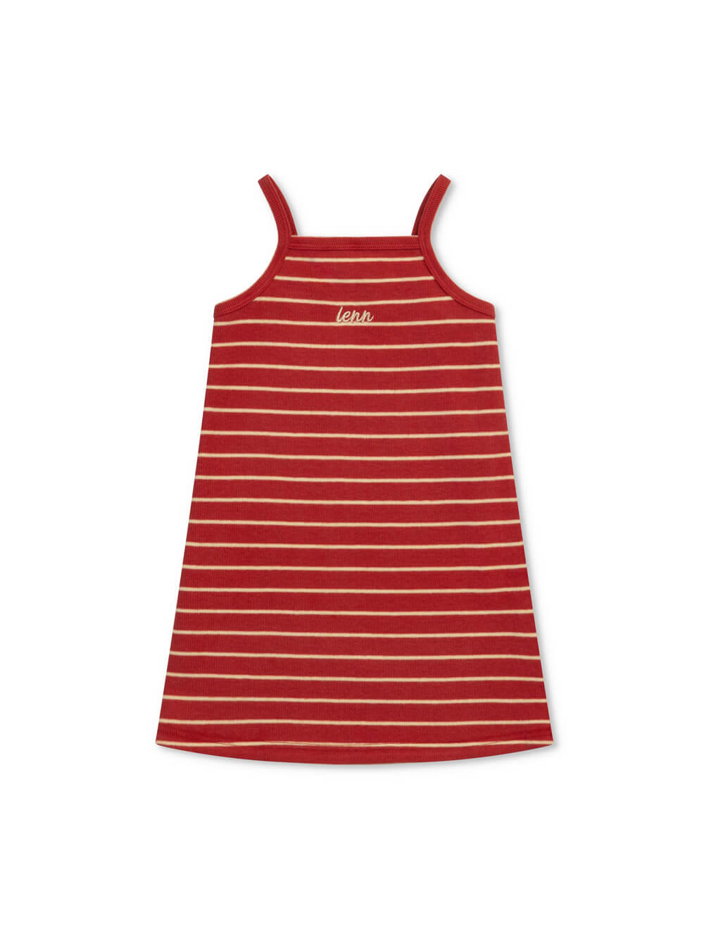Outdoors Dress - Fiery Stripe