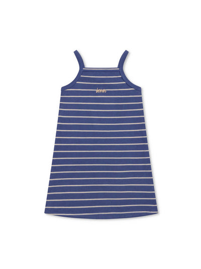 Outdoors Dress - Ocean Stripe