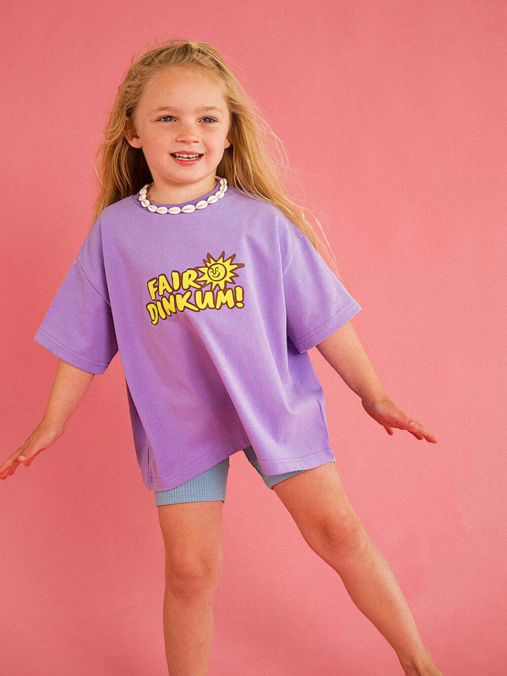 Fair Dinkum Tee - Lavender