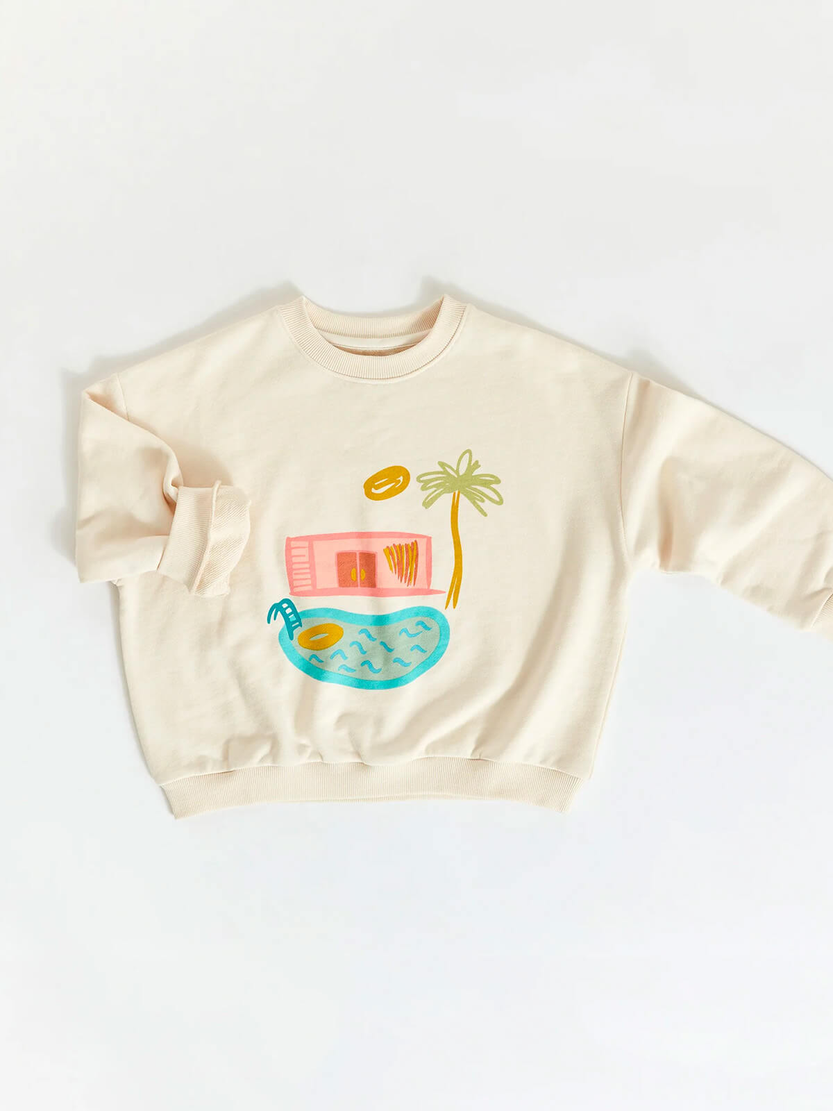 Pool Math Sweater Golden Children Pool House Sweater - Eggnog | The Scouted co. – The ...