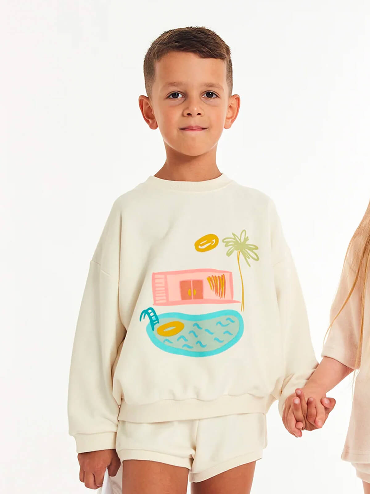 Pool Math Sweater Golden Children Pool House Sweater - Eggnog | The Scouted co. – The ...