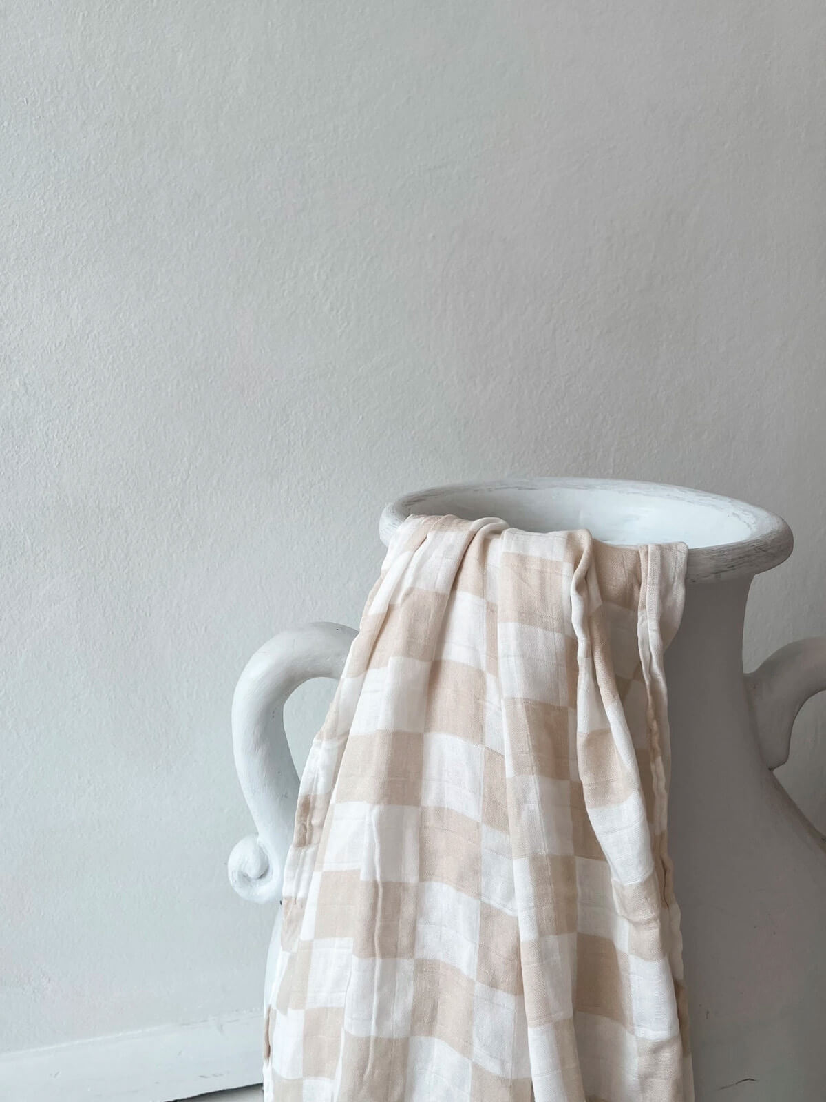 Bamboo/Cotton Swaddle - Tillie Nude Check