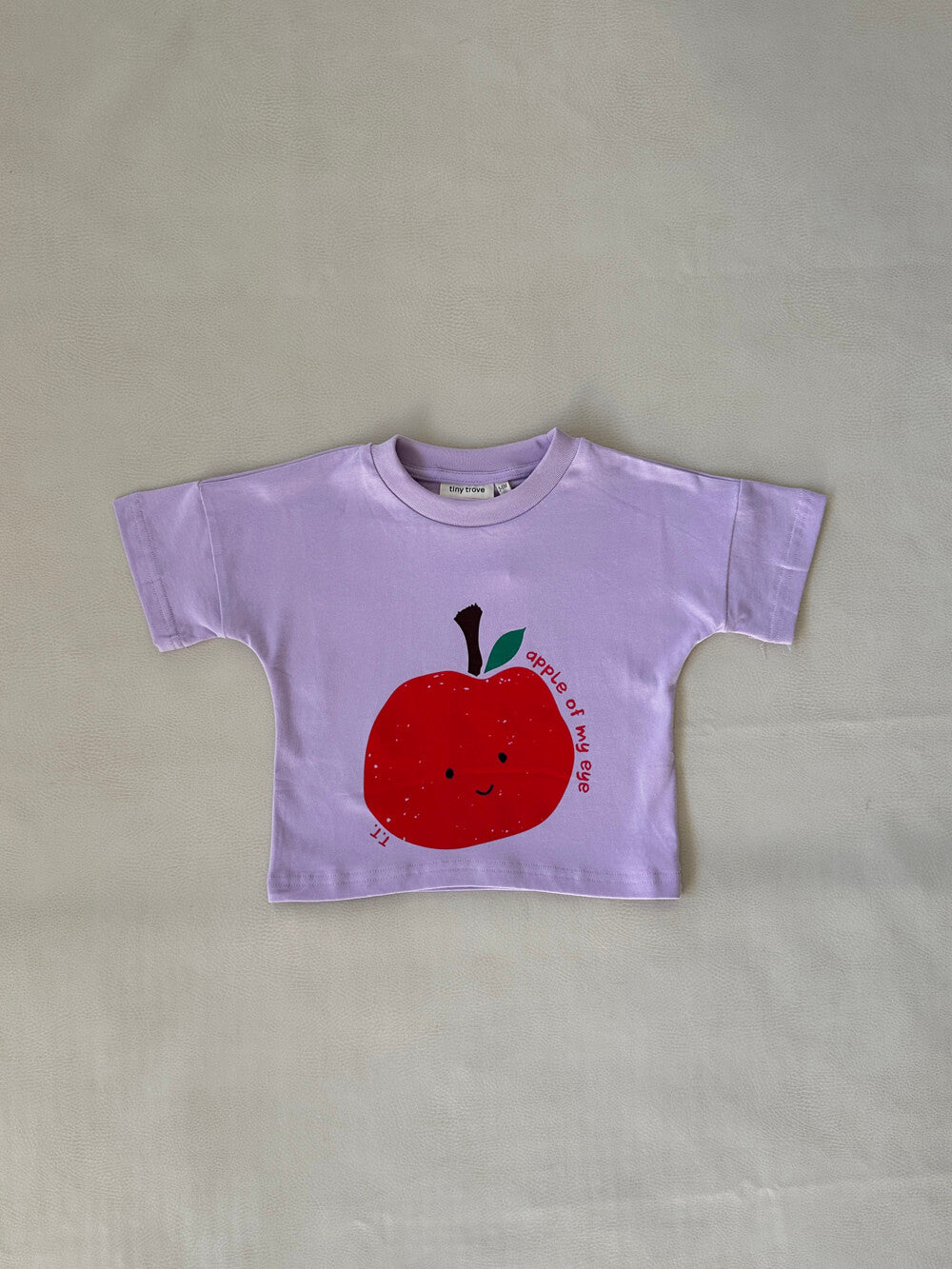 Apple Relaxed Tee - Lilac