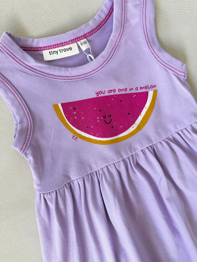 Melon Dress - Lilac