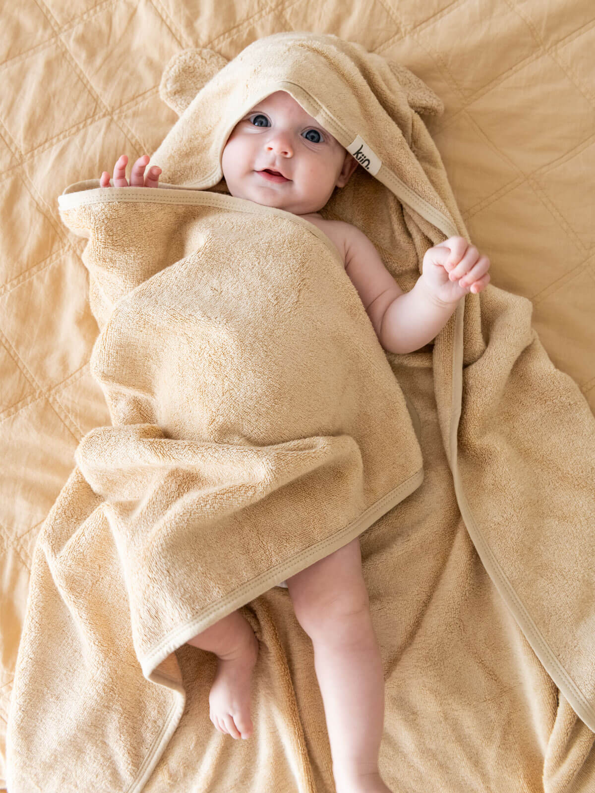 Hooded Towel - Oat