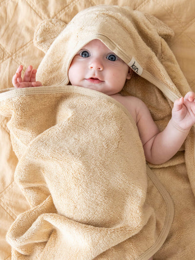 Hooded Towel - Oat