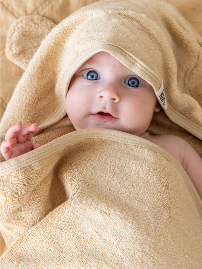 Hooded Towel - Oat