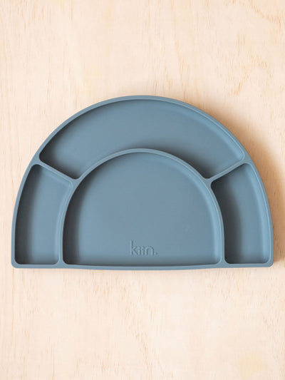 Silicone Divided Plate - Cloud
